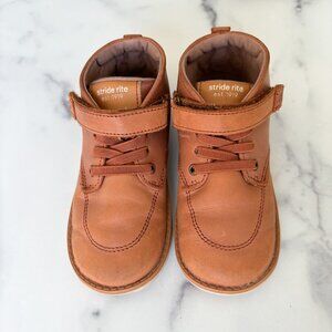 Stride Rite Boy's SRT Quinn Shoe, Sierra, 10 Wide Toddler